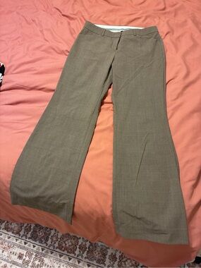 Express Women's Wide-Leg Dress Pants in Grey